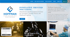 Desktop Screenshot of hoffmanengineering.com